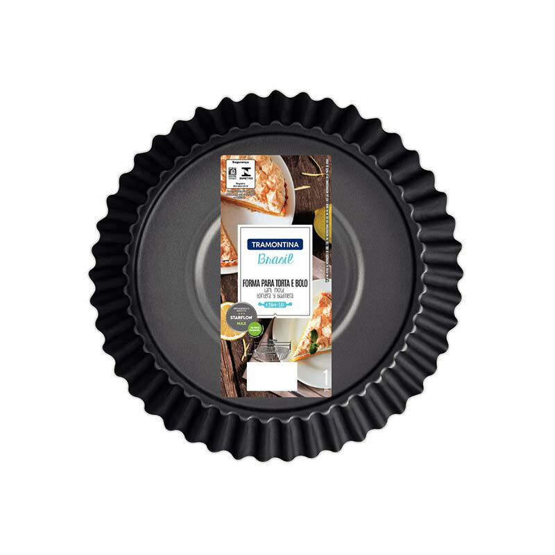 ケーキ型 ノンスティック タルト型 24cm 20056/024 パン型 製菓 製パン ブラジル トラモンティーナ 福KD