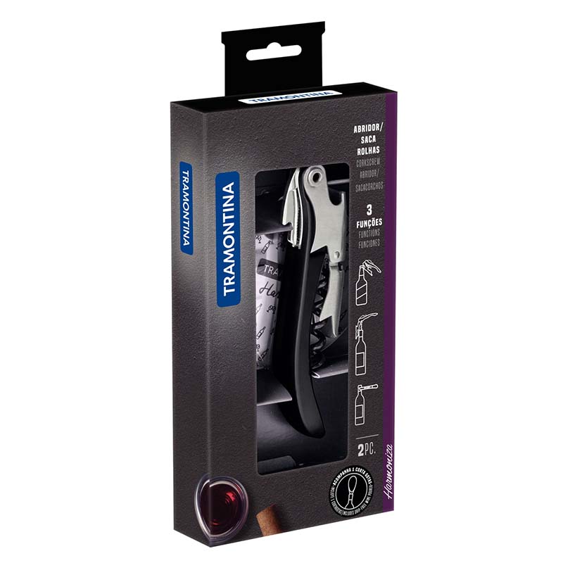 コルクスクリュー 25552/100 コルク栓抜き ワインオープナー トラモンティーナ 福KD uscire-10071202 プラスワイズ ホームセンター店 サンプル画像3