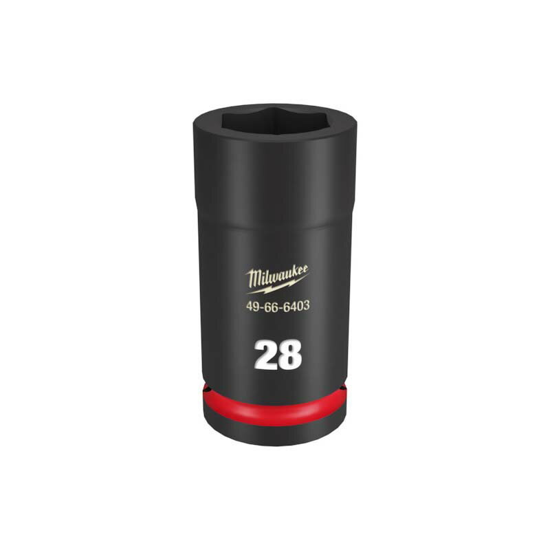 Rakuten - 工具 SHOCKWAVE IMPACT DUTY ディープインパクトソケット 3/4インチ 19mm角 28mm 49-66-6403 ソケット milwaukee ミルウォーキー TコD