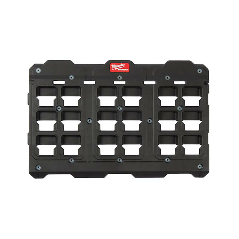 PACKOUT ウォールマウンティングプレート Lサイズ 本体のみ 48-22-8487 工具箱 収納 工具 棚 ツールボックス milwaukee ミルウォーキー TコD