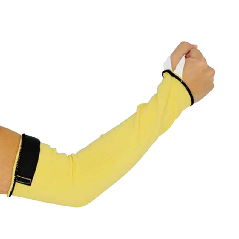 サポーター アームカバー ケブラーSD糸 指掛け付 SD-43 20枚セット 43cm 10ゲージ 薄手 快適 低発塵 保護 作業用 建築 土木 DIY 赤尾 代引不可