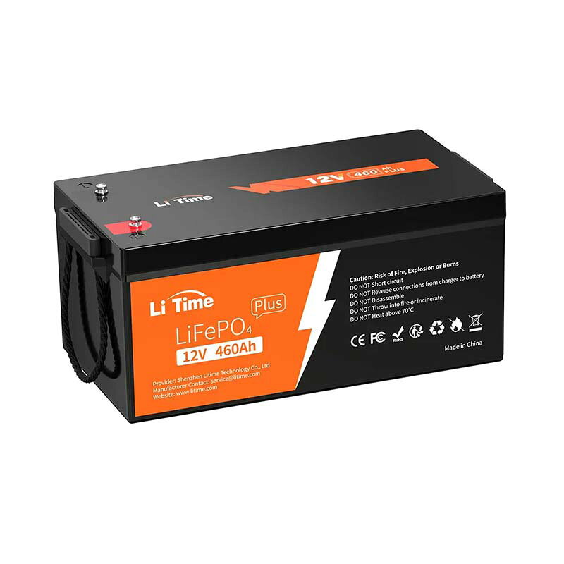 バッテリー LiTime 12V 460Ah リン酸鉄リチウムイオンバッテリー 大型 L12V460-250...