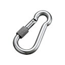 連結金具 AKフック ハズレ止めナット付 サイズ8 AK1025 使用荷重100kg ステンレス SUS 浅野金属工業 アMD