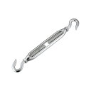 連結金具 ターンバックルハッカー ナット付 サイズ8 AK13113 使用荷重125kg ステンレス SUS 浅野金属工業 アMD