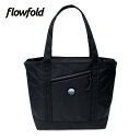 ジップポーター 16L リミテッド ジェットブラック FFZT001000 トートバッグ 軽量 オシャレ アウトドア Flowfold ミSD 送料無料