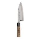 包丁 小鍛治誠光作 白鋼本職用 出刃庖丁 水牛柄付き M403 135mm 三木刃物製作所 三冨D