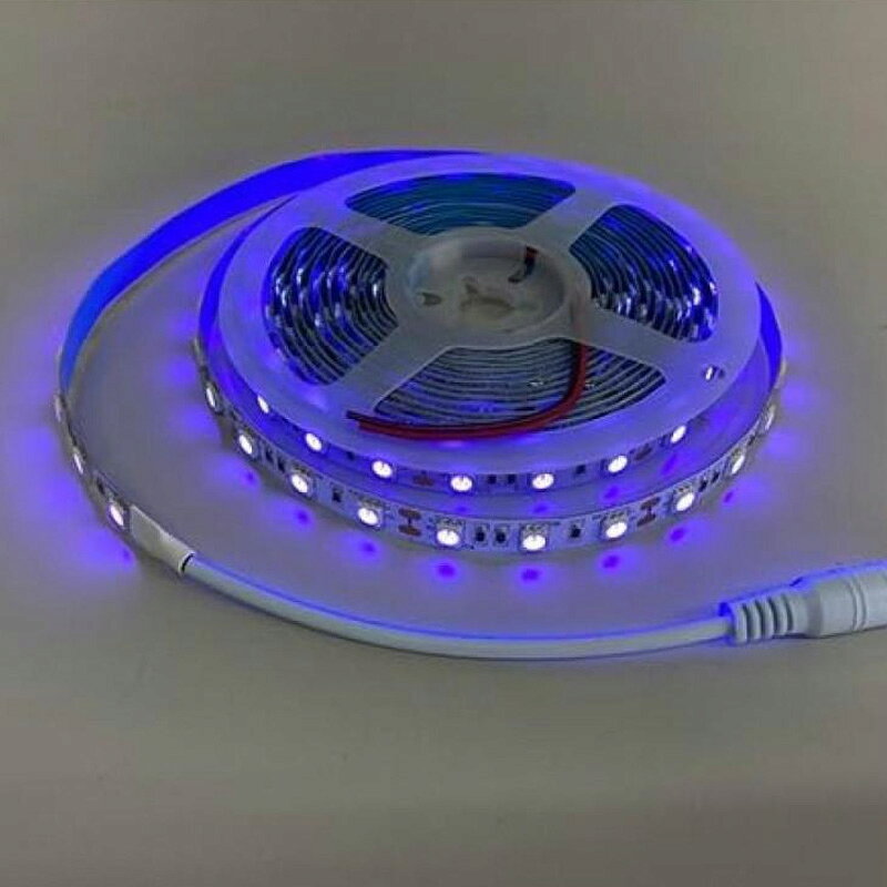 ロープライト UVブラックライト 1m 電源付き UV-12V1MD 紫外線 発光 チューブライト UVライト UV樹脂 硬化 LED 富士倉 T儀D uscire-10073305 プラスワイズ ホームセンター店 サンプル画像2