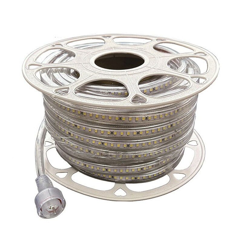 ロープライト LEDロープライト増設用 白 20m FRL-W20GM 片面 発光 チューブライト LEDライト 夜間 作業 暗闇 エレベーター 点検 富士倉 T儀D