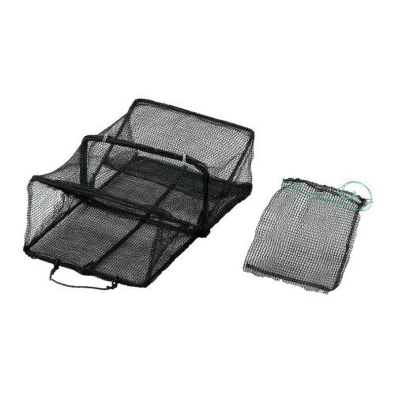 仕掛網 ザリガニ タニシ全員集合!MD-2330 60個セット 仕掛け ネット ジャンボタニシ 網 罠 捕獲 漁具 エーワン 三冨D