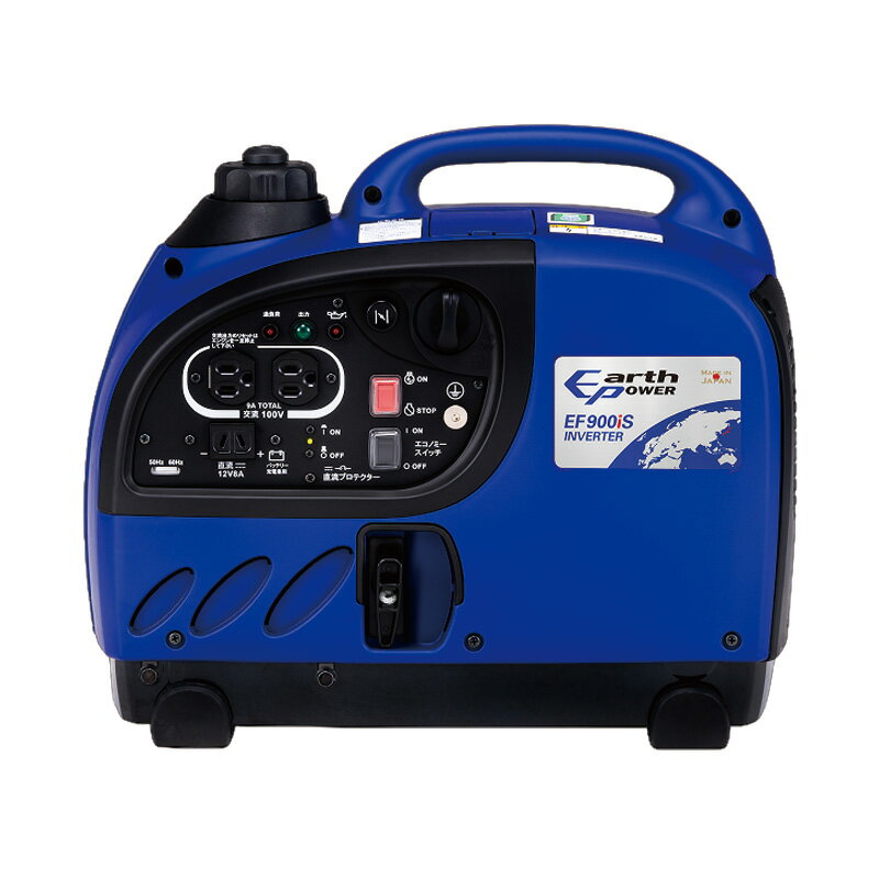 発電機 インバーター発電機 EF900iS INVERTER 定格出力 0.9kVA 重量 12.7kg 投光器 停電 アウトドア キ..