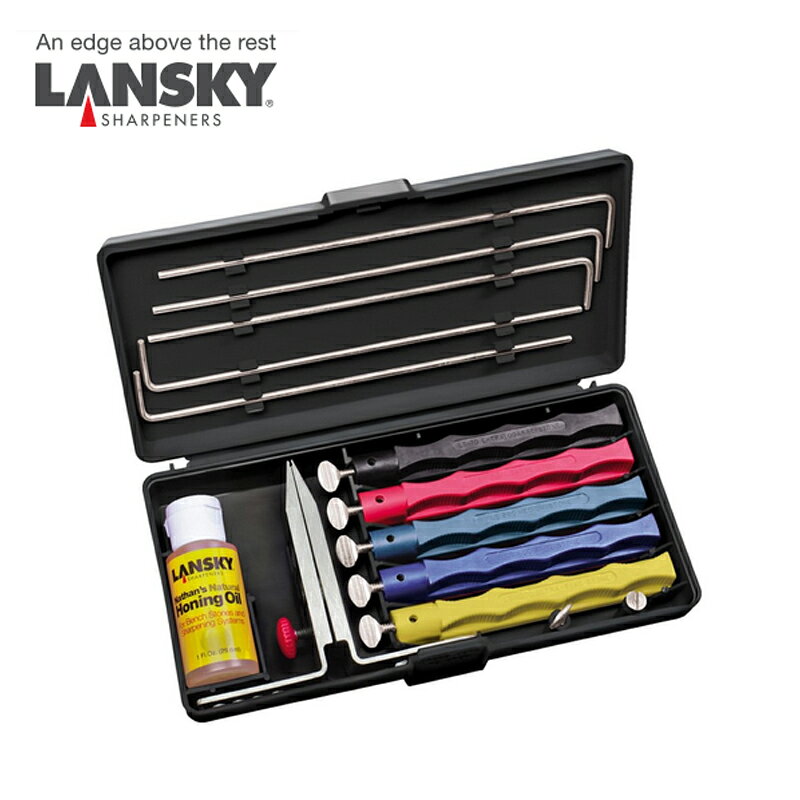 砥石 LANSKY デラックスキット LSLK005000 5本セット 研ぎ石 ナイフ研ぎ 包丁研ぎ 研磨 LANSKY ランスキー 飯塚カンパニー ミSD
