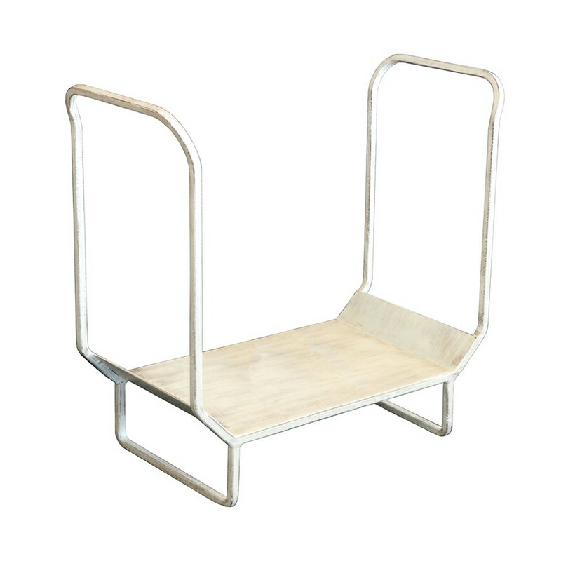 トラディショナル ウッドホルダー Lサイズ ホワイト PA8378W ファイヤーツール 焚火 たき火 アウトドア BBQ ストーブ ダッチウエストジ..