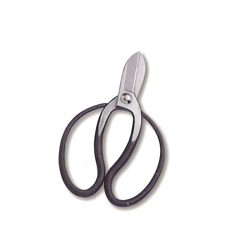 ハサミ 古流鋏 ヌワール 黒染め 2006 剪定鋏 全長 約165mm 三条 三条市 剪定 はさみ 越乃興三 ツボタ カSD 送料無料 メール便