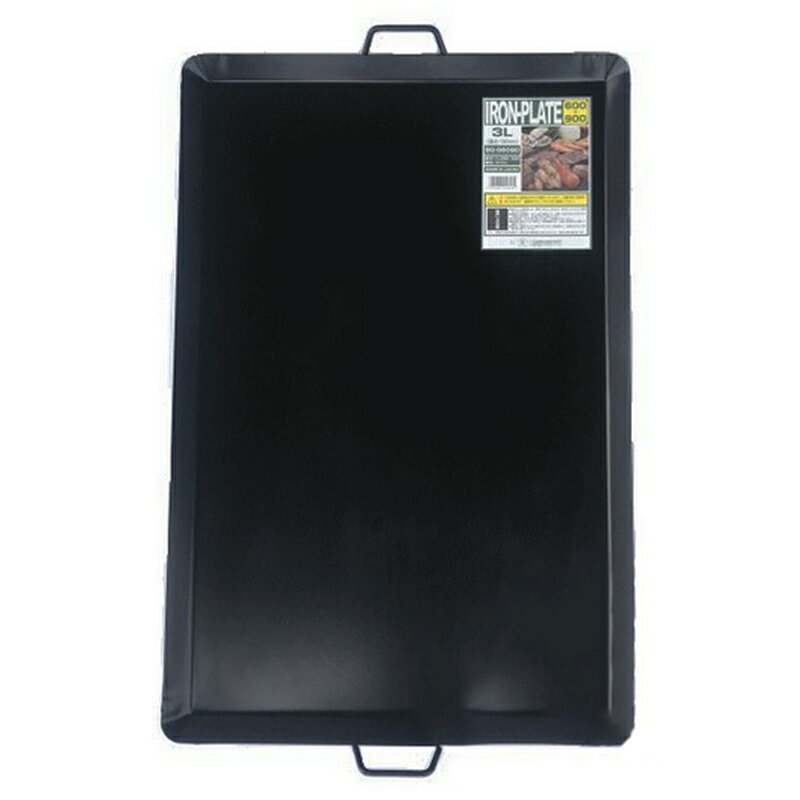 鉄板 バーベキュー鉄板 3L BQ-G6090 2枚セット BBQ鉄板 アウトドア キャンプ インスタ映え 業務用 北陸土井工業 金T 個人宅配送不可 代引不可