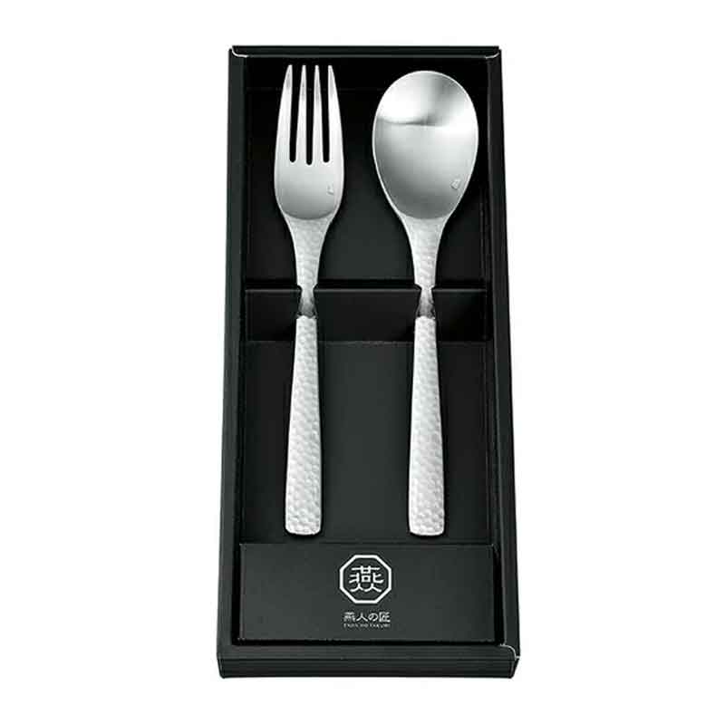 フォーク スプーン カトラリー2pcs ECT-300 燕人の匠 新潟産 燕産 国産 ギフト 贈答品 プレゼント お歳暮 お中元 キッチン用品 横YH