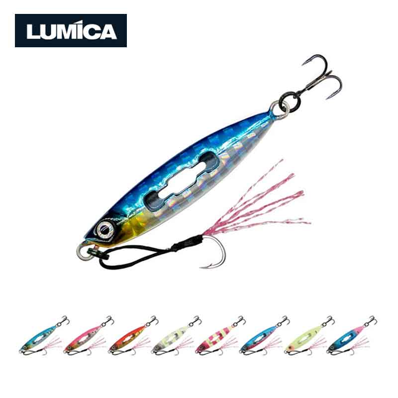 ルアー ジグ メタルジャッカー マイクロ 10g METAL JACKER メタルジグ ちもとホタル ケミホタル 光 音 釣り フィッシング LUMICA ルミ...