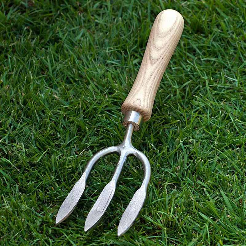 フォーク ハンドディギングフォーク 3本爪 5020 ハンドツール Weeding Fork ステン...