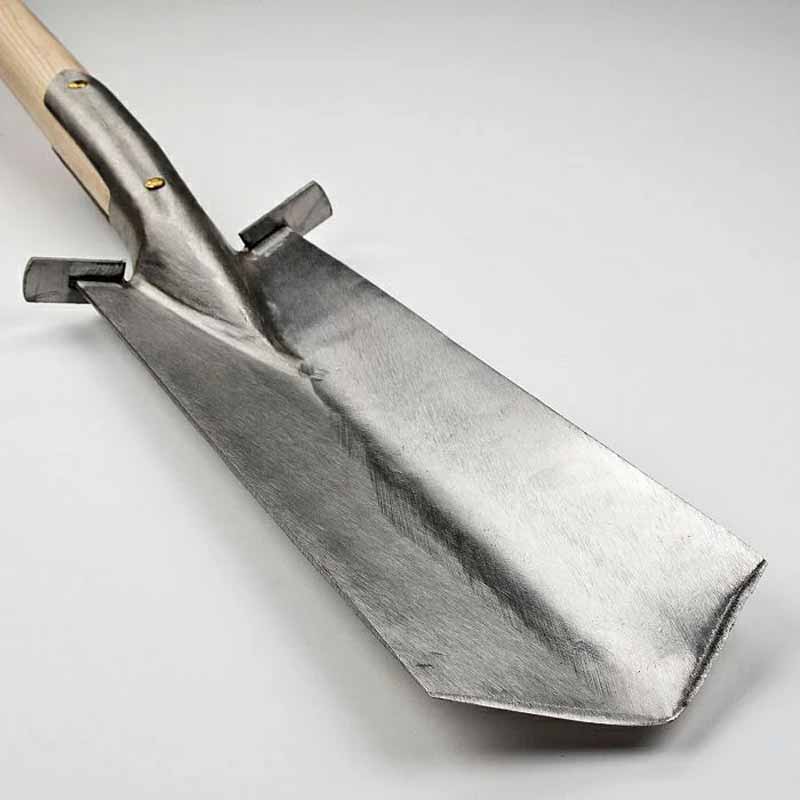 スコップ 細溝用スコップ ステップ付 No.3052 植栽 ハンドツール ステンレス ガーデニング 園芸 家庭菜園 スネーブール SNEEBOER ＆ Zn 三冨D