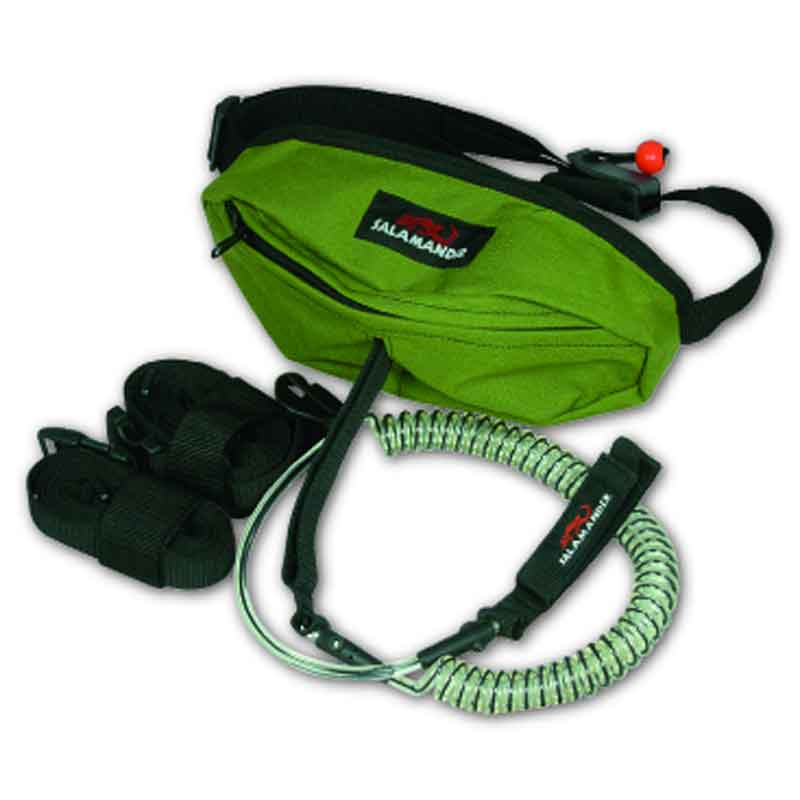 Leash SUP Bag W Coiled Leash & Carry Strap 40912 Canoe Kayak River Rafting Marine Sports Salamander SALAMANDER Star Trading S-D