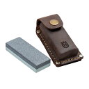 砥石 斧用砥石 599674601 革ケース付 まさかり 斧 オノ アウトドア キャンプ 本格的 薪割 焚火 hasqvarna ハスクバーナ D