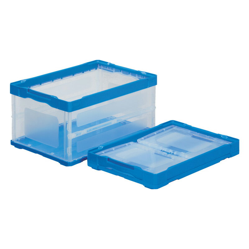 コンテナ オリコンF41B 透明 558990-00 5個セット 収穫 オリコン クリア 運搬 輸送 荷崩れ防止 三甲 サンコー 個人宅配送不可 代引不可