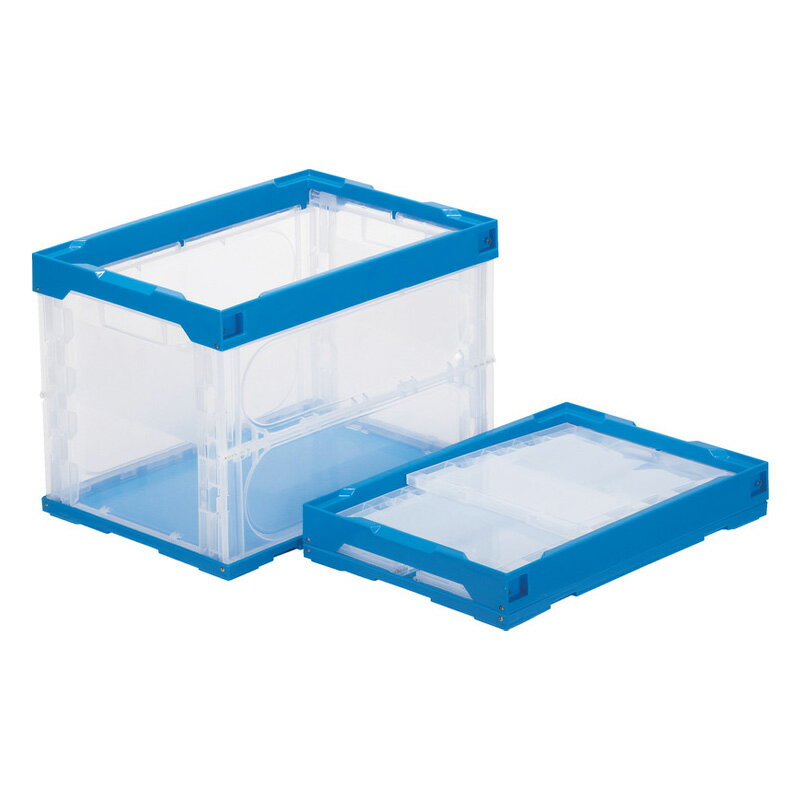 コンテナ オリコン60B2 透明 552310-00 5個セット 収穫 オリコン クリア 運搬 輸送 荷崩れ防止 三甲 サンコー 個人宅配送不可 代引不可