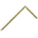 差金 金曲尺 30cm 快段目盛 両同目 GSDD-30CKD 金鷲 ゴールド センチ目 センチ 指金 指矩 差し金 さしがね 定規 物差し 工具 日本製 SK...