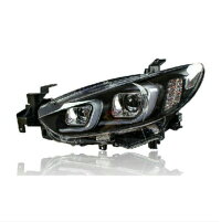 マツダアテンザヘッドライトNewEagleEyesLEDDRLBi-xenonProjectorLensHeadlightsForMazdaAtenza2014マツダアテンザ2014の新着イーグルアイズLEDDRLバイキセノンプロジェクターレンズヘッドライト