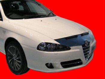 アルファロメオ ノーズブラ ALFA ROMEO 147 2004-2010 CUSTOM CAR HOOD BRA NOSE FRONT END MASK ALFA ROMEO 147 2004-2010 CUSTOM CAR HOOD BRA NOSEフロントエンドのMASK