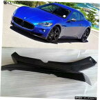 マセラティGtグランツーリスモフロントバンパー用カーボンファイバーフロントリップスプリッターオートエプロン09-14 Carbon Fiber Front Lip Splitter Auto Apron for Maserati Gt Gran Turismo Front Bumper 09-14