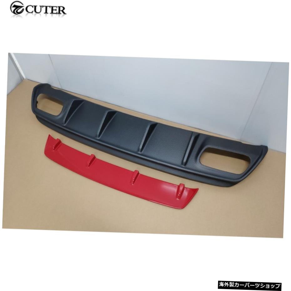 MATTECFW176A250A45ޥåȥܥեСꥢХѡǥե塼ץåѥ륻ǥ٥W176A200A260 14-15 MATTE CFW176 A250 A45 Matte Carbon Fiber Rear Bumper Diffuser Splitter for Mercedes Benz W176 A200 A260 14-15