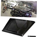 W463gクラスG500G65メルセデスベンツ用両面カーボンファイバーエンジンフードベントW463G55G65G63マンソリーボディキット08-14 W463 ...