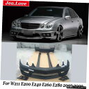 W211EシリーズE200E240E260 E280 2007-2009 WD Style Resin Unpainted Car Body Kit Front...