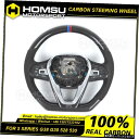 カスタムAlcantarledカーボンファイバーLEDステアリングホイールbmw5シリーズG38G30528530レーシングホイールコンバーチブル Custom...
