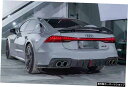 【バックリップラップアングル】新型アウディA7S7モディファイドカーボンファイバーバーティカルランクリップフォーアウトリアスポイラーテールウィングモデルに適合 ...