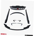 【ファイバーフロントリップ1】モデルテスラ3モディファイドカーボンファイバーフロントスペードスカートに適しており、リアリップとテールに囲まれています 【Fibe...