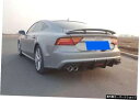 【16-18スポーツスタイル】11-20アウディA7S7/Rs7モディファイドカーボンファイバーフロントショベルサイドスカートパイロットライトリアリップテールに...