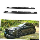 【スカートカーボンファイバー】W176ベンツクラスA45Amgモディファイドスモールサラウンドカーボンファイバーフロントサイドスカートリアリップテールウィングに...