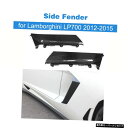 カーボンファイバーフロントトランクサイドフェンダースクープガードケースforLamborghiniLP700 2012 2013 2014 2015 Carbo...