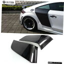 アウディTTTT2010up TT to R8 Carbon Fiber Side Door Fenders Flares for Audi TT TTs 2010up