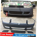 未塗装PP素材車体キットフロントバンパーVWゴルフ4MK4モデルチェンジR32スタイル2003-2009 Unpainted PP Material Car Body Kit Front Bumper For VW Golf 4 MK4 Facelift R32 Style 2003-2009