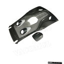 【排気管なし】マクラーレン540C570S570GT600LTスタイルボディキット用ドライカーボンファイバーリヤバンパートランクテールカバーブーツリッドトリム ...
