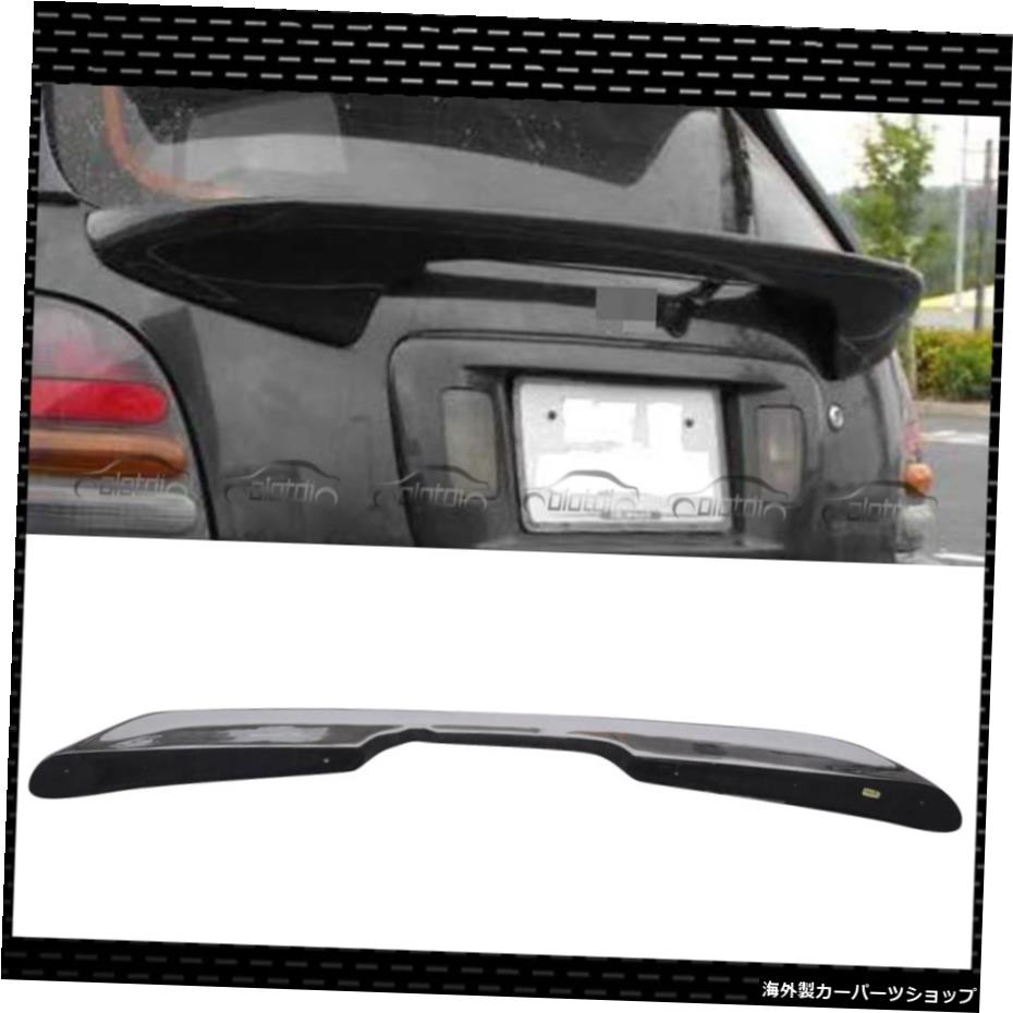 リアルカーボンファイバーリアスポイラートランクリップウィングトヨタスターレットGLANZAEP911996-1999カースタイリング Real Carbon Fiber Rear Spoiler Trunk Lip Wing For TOYOTO Starlet GLANZA EP91 1996-1999 Car Styling