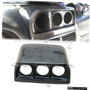 カーボンファイバーゲージクラスターインテリアキットは97-00スバルインプレザWRXダッシュゲージポッドに適合 Carbon Fiber GAUGE CLUSTER Interior Kit Fit For 97-00 Subaru Impreza WRX Dash Guage Pod