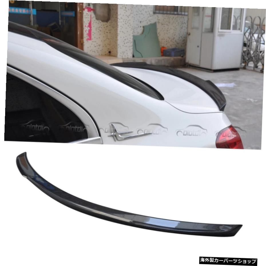 メルセデスベンツW205Cクラス用カーボンファイバーリアトランクスポイラーブーツウィング Carbon Fiber Rear Trunk Spoiler Boot Wing For Mecedes Benz W205 C Class