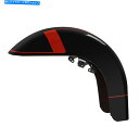 Front Fender ハーレーツーリングCVOロードグライド2018ブラックアース鮮やかなブラックのためのフロントフェンダーフィット Front Fender Fit For Harley Touring CVO Road Glide 2018 Black Earth Vivid Black