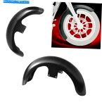 Front Fender ハーレー21 "ホイールバッグストリートロードグライドのための未塗装黒フロントフェンダーフィット Unpainted Black Front Fender Fit For Harley 21" Wheel Baggers Street Road Glide