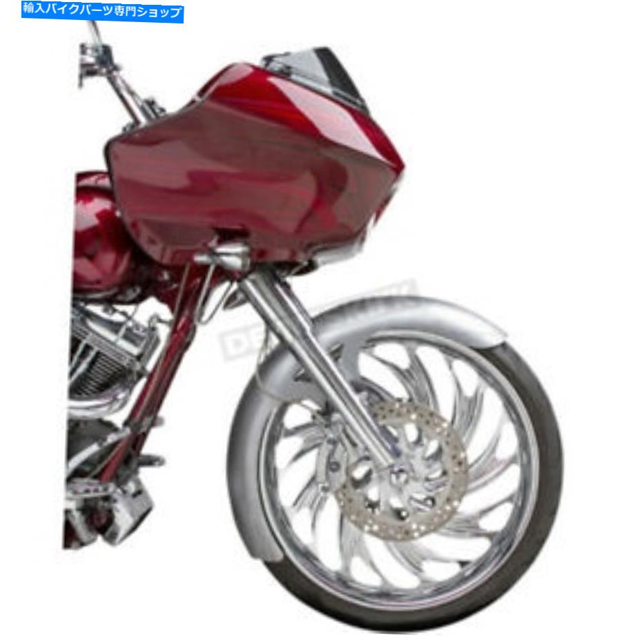 Front Fender Arlen Ness 23 InʪΥåѡեȥե - 06-738 Arlen Ness 23 in. Real Steel Rapper Front Fender - 06-738