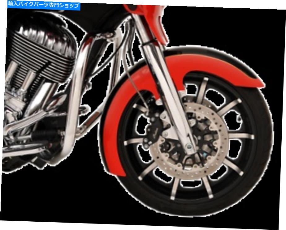 Front Fender Klock werksタイヤハガスライサーフロントフェンダー2014 +インドの巡洋艦KW05-01-0460 K..