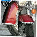 Front Fender Honda VTX1800モデルのためのナショナルサイクルキャストフロントフェンダーのヒント - Chrome - N7003 National Cycle Cast Front Fender Tips for Honda VTX1800 Models - Chrome - N7003(2)